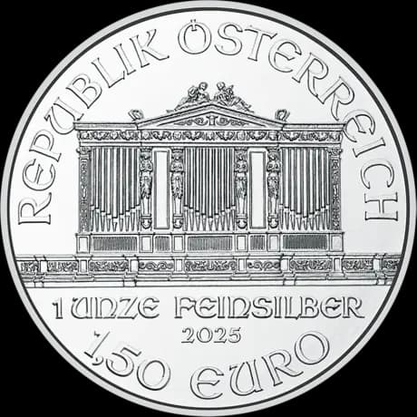 1 troy ounce Philharmoniker zilver