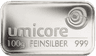 100 gram zilverbaar Umicore
