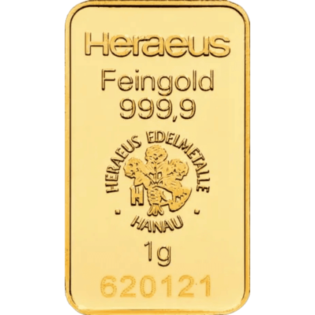 1 gram goudbaar LBMA