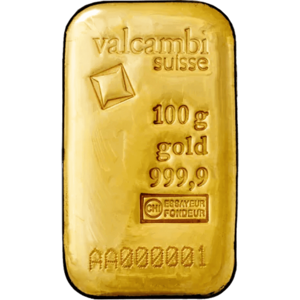 100 gram goudbaar LBMA