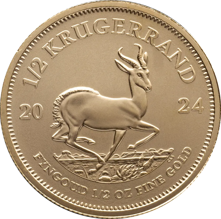 Krugerrand goud 1/2 troy ounce