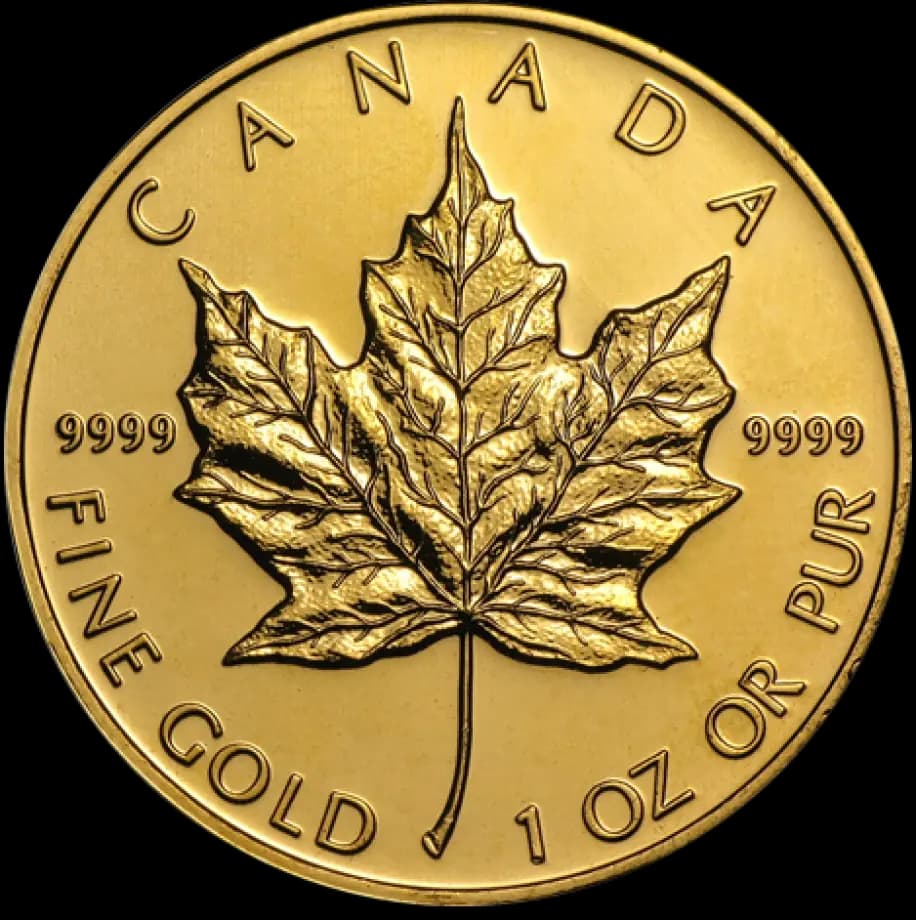 Maple Leaf goud 1 troy ounce