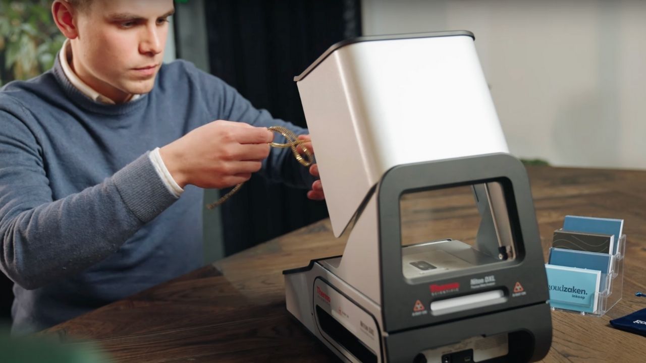 Goudzaken professionele apparatuur